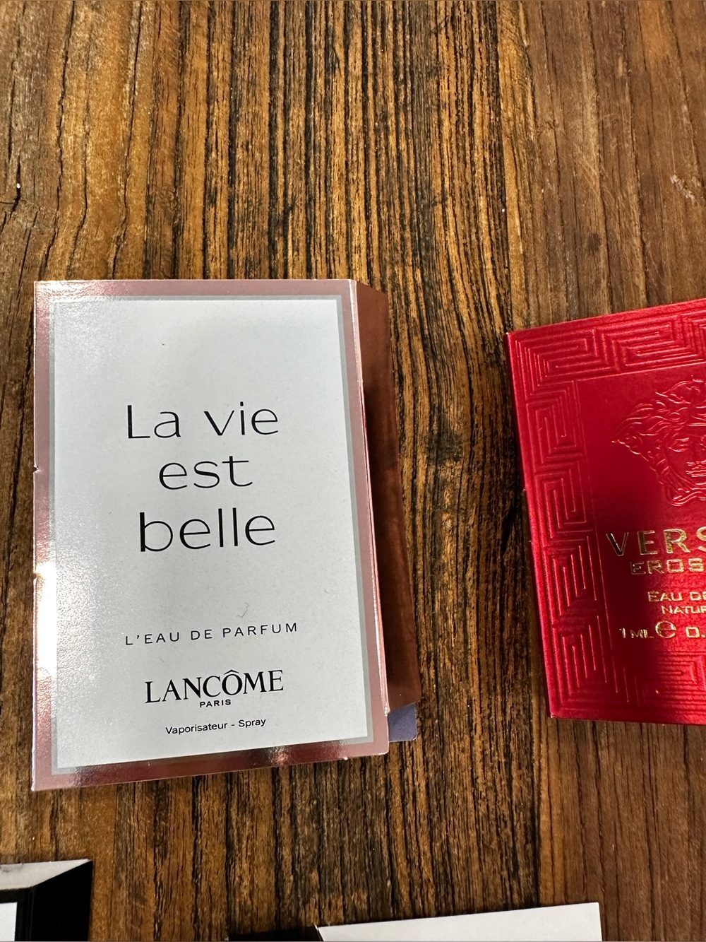 Versace Eros Flame Sample Card - Red - Picture 3 of 6